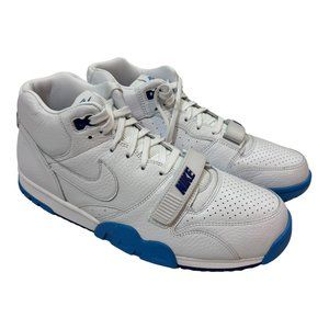 Nike Air Trainer 1 Men's Athletic Shoes DR9997 100 White University Blue Size 14